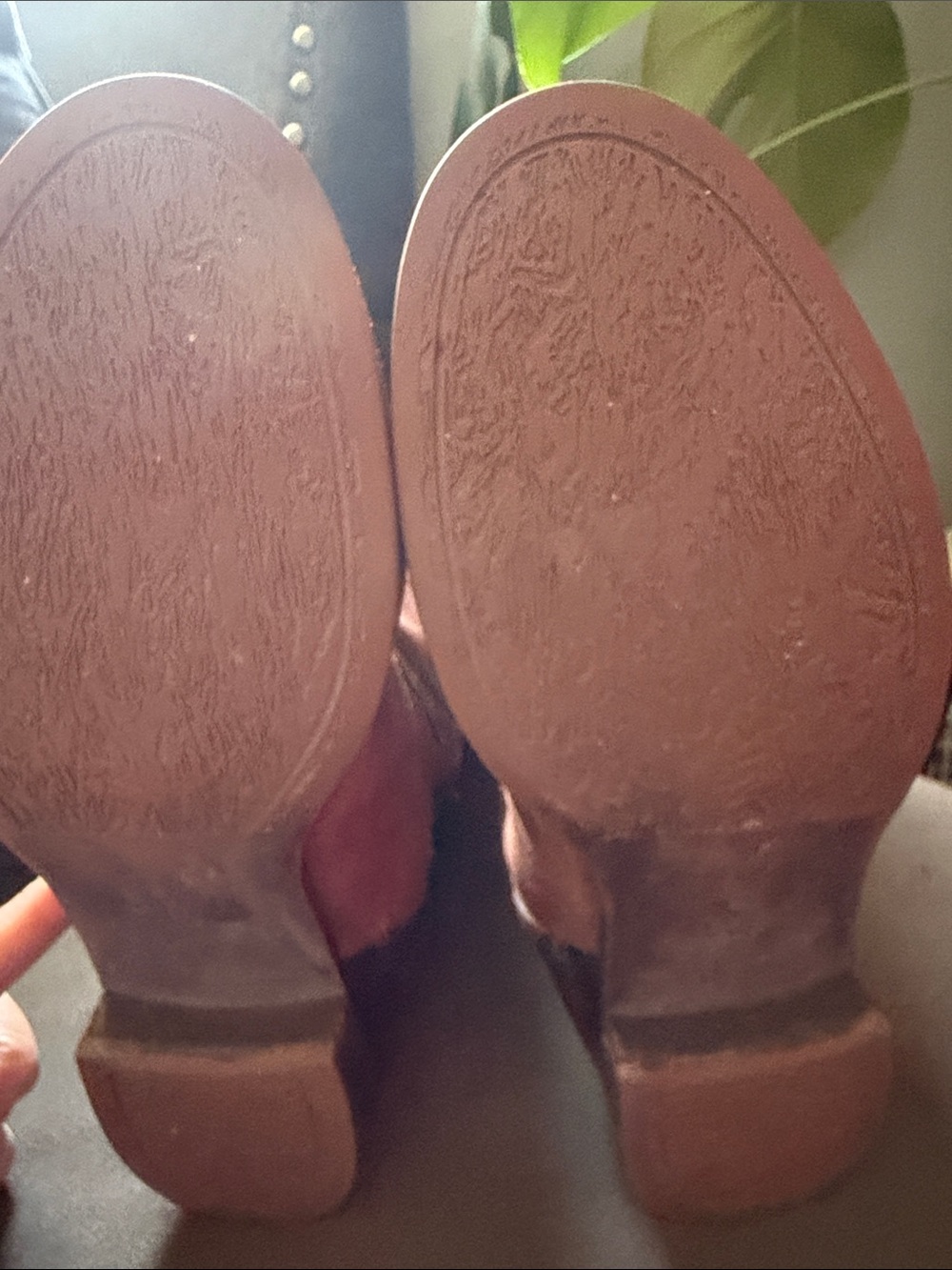 UGG Deanna Suede Moto Boots Chestnut Brown Womens 7.5 Fall Leather - Picture 11 of 14